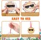 24 Sets Summer Arts Crafts Suncatcher Kits for Kids Summer Diamond Craft Ornament Kits with Color Guides Gemstone Sun Catcher Stickers DIY Diamond Art Craft Kits